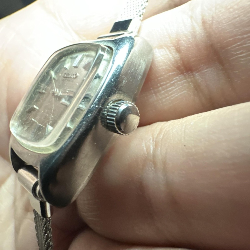 Works VTG Seiko Automatic hi- Beat 21 Jewels Ladies Watch 23mm New Strap Fit 6In - Picture 6 of 14